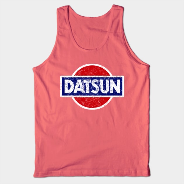 Datsun Retro Tank Top by ianscott76